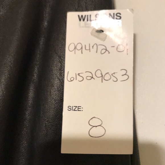 Wilson leather pants size 8 - Picture 4 of 12